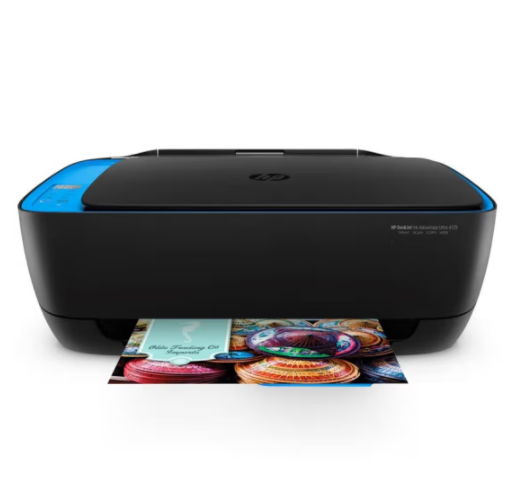 惠普（HP）4729 彩色噴墨打印機一體機低成本打?。o線打印 復印 掃描）家用照片打印機